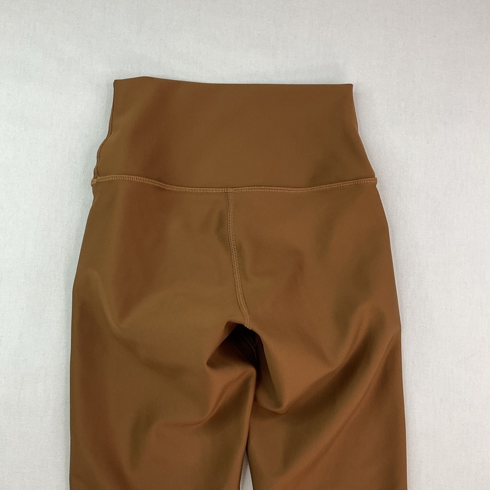 ALO Yoga Airlift High Waist 7/8 Leggings Womens 2XS Cinnamon Brown Pants W5766R - Picture 3 of 8